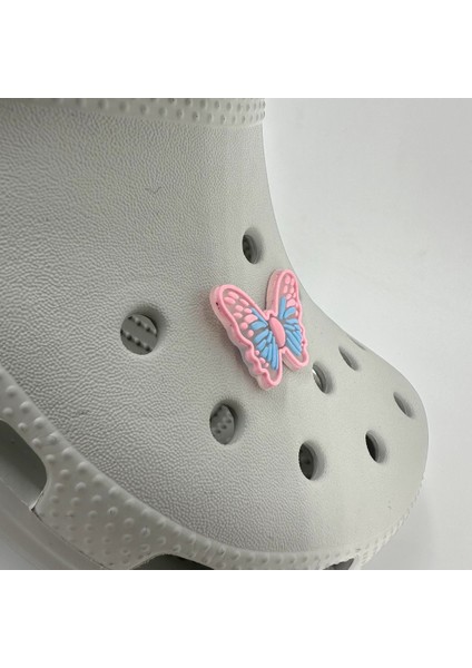 Terlik Süsü ve Aksesuarı , Çanta Süsü – Jibbitz 3D Büyük Boy Desenli Kelebek Figür Logo Aksesuar fiyatları