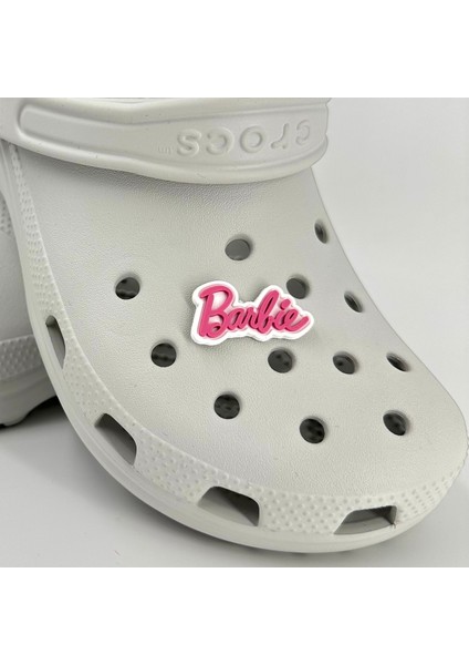 Terlik Süsü ve Aksesuarı , Çanta Süsü – Jibbitz 3D Barbiee Yazı Logo Figür Aksesuar fiyatları
