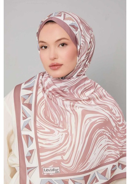 Gül Kurusu Zebra Desen Club Şal fiyatları