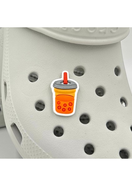 Terlik Süsü ve Aksesuarı , Çanta Süsü – Jibbitz Asitli Içeçek Bardağı Görsel Logo Aksesuar