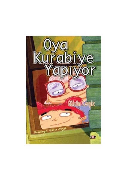 Oya Kurabiye Yapıyor (Renkli Resimli Büyük Boy)