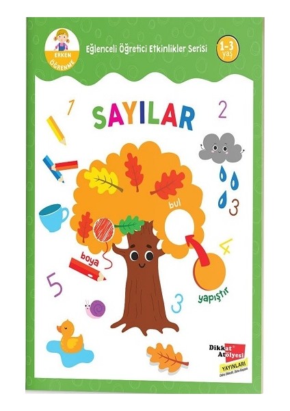 Sayılar - Eğlenceli Öğretici Etkinlikler Serisi