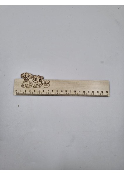 Ahşap Cetvel 20 cm