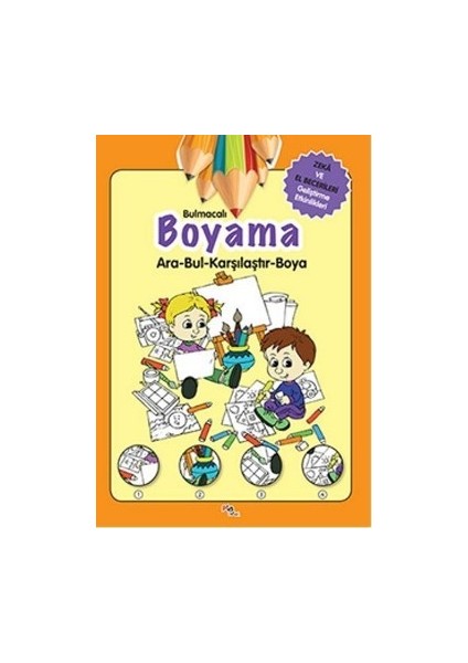 Bulmacalı Boyama (Ara- Bul -Karıştır - Boya)