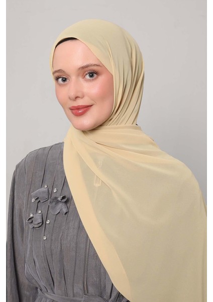 Gold Lux Şifon Şal