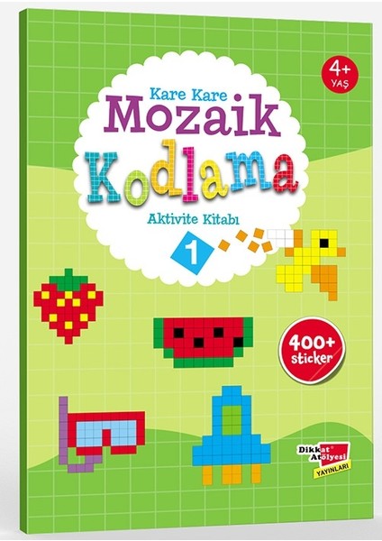 Okul Öncesi Kare Kare Mozaik Kodlama 1. Seviye