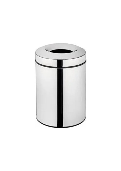 Base 200 A44151 Çöp Kovası, 5 Litre, Krom