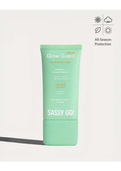 Glow Guard - Koruyucu ve Leke Karşıtı Güneş Kremi 50+ SPF - 50ml