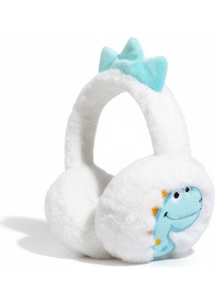Çocuk Peluş Dinozor Figürlü Kışlık Kulaklık modelleri