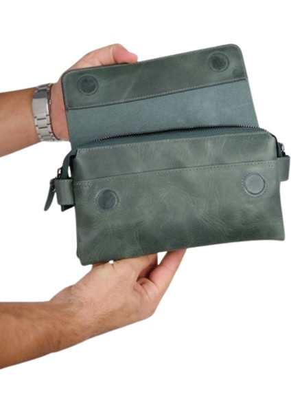 Hakiki Deri Unisex El Çantası | Boliva 9874 modelleri