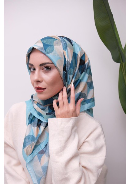 Renkli Karma Desen Dijital Soft Eşarp fırsatları