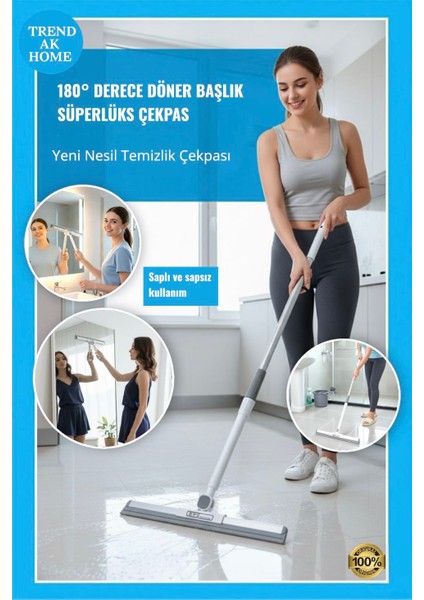 180° Derece Döner Başlıklı Süperlüks Çekpas