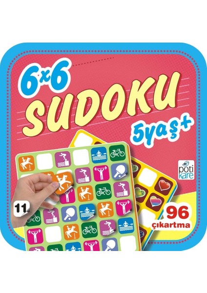 6 x 6 Sudoku – 11 (5 Yaş +)
