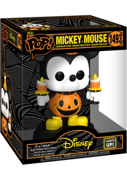 Pop! Disney: Halloween Light-Up Super Mickey Mouse 6in #1493
