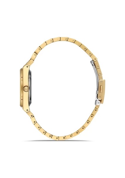 Sarı Çelik Kordon Kadın Kol Saati FL21495A-B 3ATM Su Geçirmez 2 Yıl Garantili Hediye Paketli indirimleri