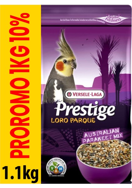 Techmrt Versele Laga Loro Parque Avustralya Paraket 1,1 kg x 1 Adet