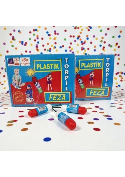 Feza1 Torpil1 Şaka Malzemesi Parti Malzemesi T0RPILE 40 Adet Efsane Nostaljik Ürünler