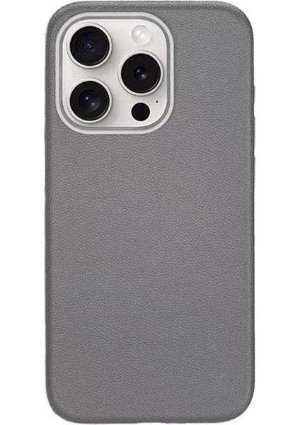 iPhone 15 Pro Max Uyumlu Uyumlu Kılıfmagsafe Şarj Özellikli Pu Deri Adora Kapak