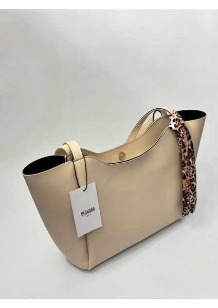 Elena Bej Mat Fermuar Detaylı Kadın Omuz Çantası modelleri
