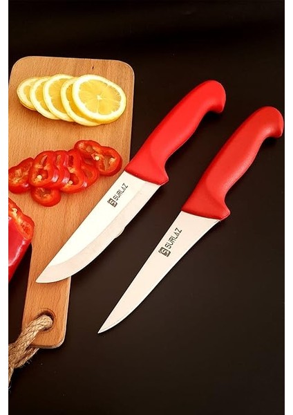 Red Mutfak Bıçak Seti Et Bıçağı Sebze Bıçağı Meyve Bıçağı 2'li fiyatları