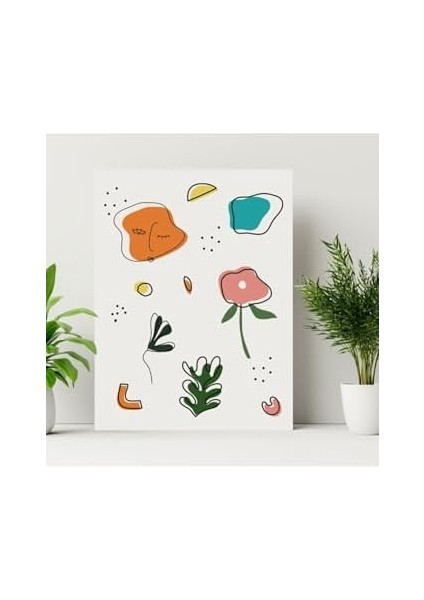 Tasarımlı Dekorasyon 30X40 Kanvas Tablo modelleri