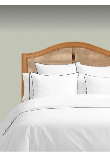 %100 Pamuk Ara Biyeli Çift Kişilik Nevresim Seti