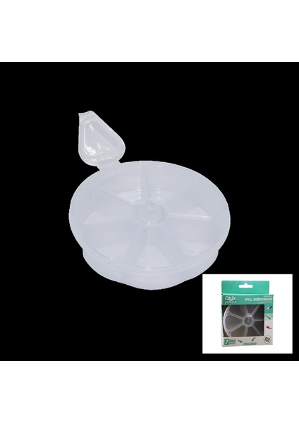 7 Bölmeli Plastik Ilaaç Kutusu (K95)