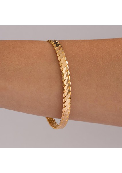 25 Gram (Gr) 3'lü Burma Bilezik 22 Ayar Yatırımlık Işçiliksiz fiyatları