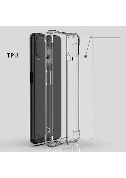 Samsung Galaxy M32 Kılıf Nitro Anti Shock Silikon