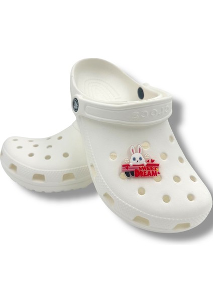 Terlik Süsü ve Aksesuarı , Çanta Süsü – Jibbitz 3D Sweet Dream Tavşanlı Figür Aksesuar fiyatları