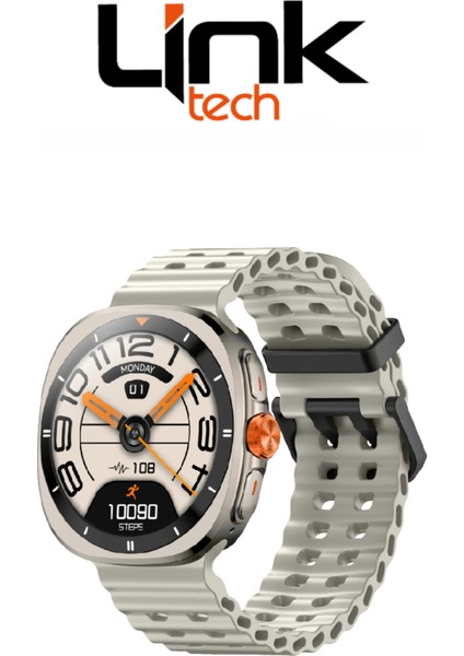 S106 Premium Lt Watch 46MM Süper Amoled IP68 Suya Dayanıklı Akıllı Saat (Kvk Türkiye Garantili)