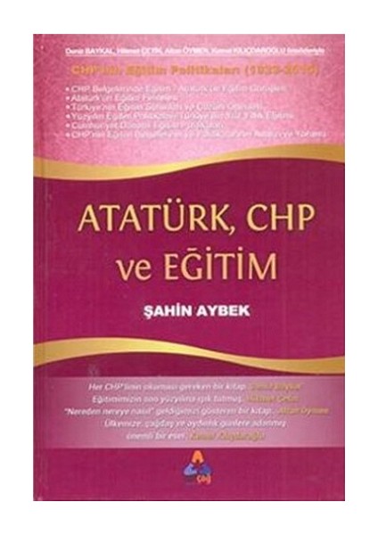 Atatürk, Chp ve Eğitim