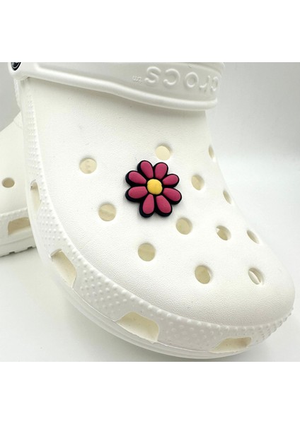 Terlik Süsü ve Aksesuarı , Çanta Süsü – Jibbitz 3D Renkli Papatya Logo Aksesuar fiyatları