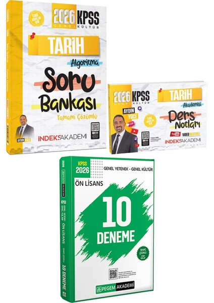 2026 Kpss Tarih Algoritma Soru Tarih Akademisi Ders Notu - 2026 Kpss Ön Lisans Çözümlü 10 Deneme