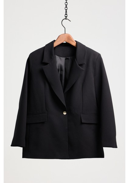 Kadın Büyük Beden Astarlı Blazer Ceket fiyatları