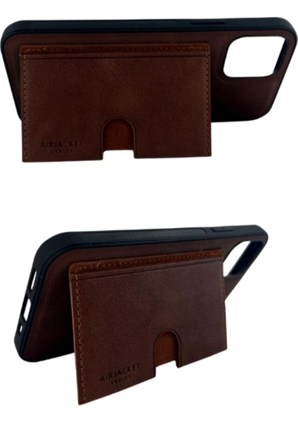 Kartlıklı Tutacaklı Iphone Hakiki Deri Koruyucu Kılıf Iphone 16 Pro Max fiyatları