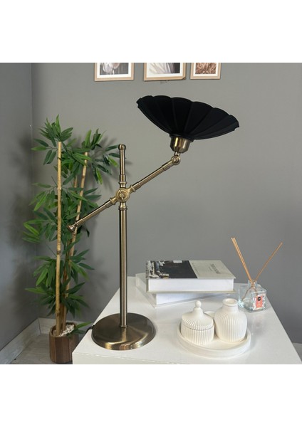 Risso Siyah Masa Lambası Dekoratif Abajur Çocuk Odası Başucu Lambası Okuma Lambası fiyatları