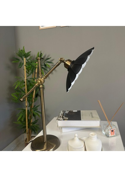 Risso Siyah Masa Lambası Dekoratif Abajur Çocuk Odası Başucu Lambası Okuma Lambası indirimleri