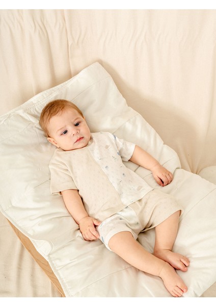 Jakarlı Baskılı Erkek 2li Takım fiyatları