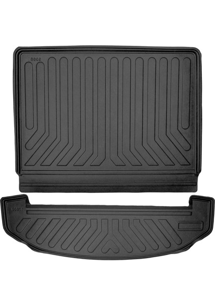 Chery Tiggo 8 Pro 2020+ 4.5D Sahler Paspas ve Rizline 3D Bagaj Havuzu Siyah