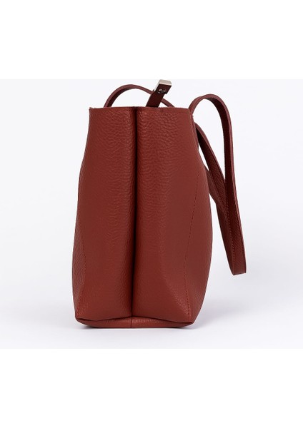 Fular Detaylı Büyük Boy Bordo Çanta modelleri