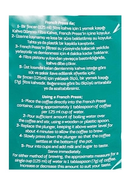 Kahve Dünyası Filtre Kahve 250GR