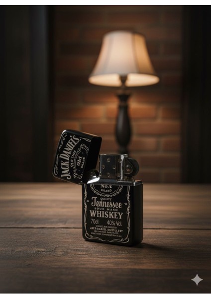 Lazer Kazıma Kişiye Özel Siyah Metal Çakmak Özel Tasarım - Hediyelik Çakmak fırsatları