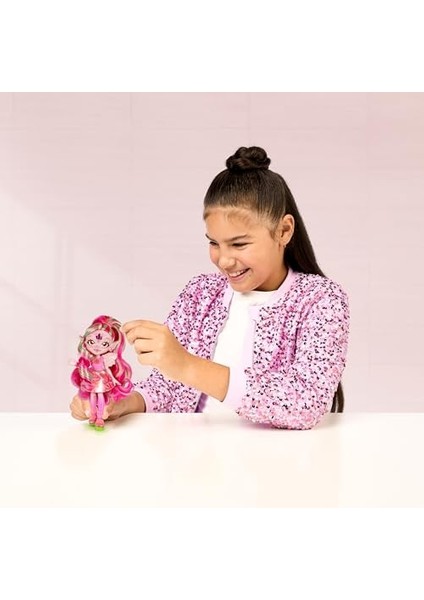 Mixies Pixlings Shimmerverse Serisi, Faye Pixling&apos;i Sihirli Bir Şekilde Ortaya Çıkarmak Için Sihirli Iksir Yaratın ve Karıştırın, Bu Güzel 16,5 cm Pırıltılı Pixling Moda Bebek Iksir modelleri