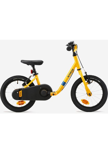 Discover 500 14 İnç Jant 3-5 Yaş Sarı 2'si 1 Arada Çocuk (Denge)Bisikleti