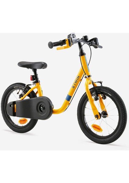 Discover 500 14 İnç Jant 3-5 Yaş Sarı 2'si 1 Arada Çocuk (Denge)Bisikleti