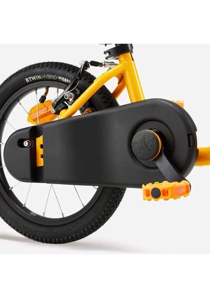 Discover 500 14 İnç Jant 3-5 Yaş Sarı 2'si 1 Arada Çocuk (Denge)Bisikleti