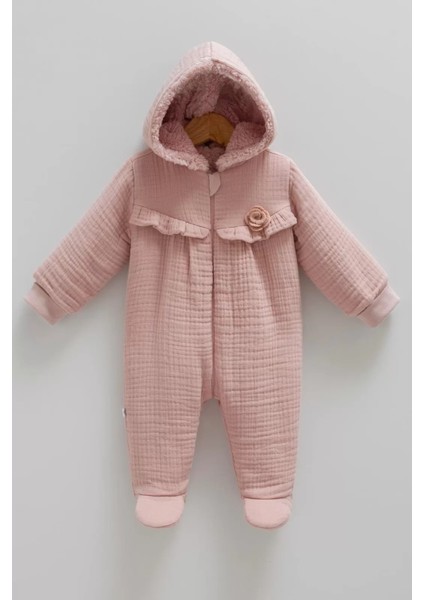 Cotton Jasmi %100 Pamuk Tulum 68-74 cm 6-9 Ay Pembe CRML.PMB.TK1141-6874 fiyatları