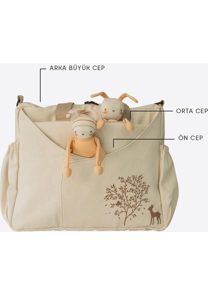Trend Pamuk Çanta Natural