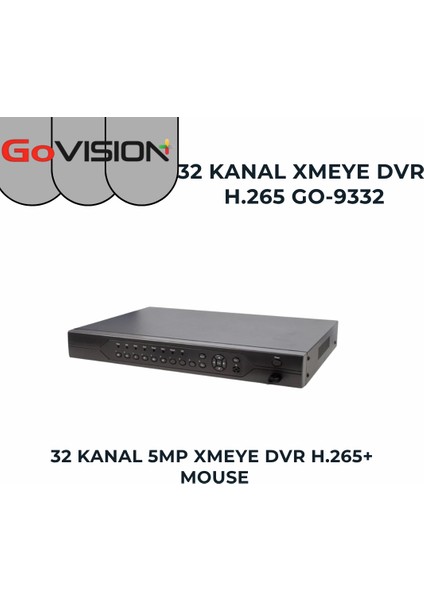Govision 17`li 2mp 3.6 Lensli Ahd Kamera Seti fiyatları